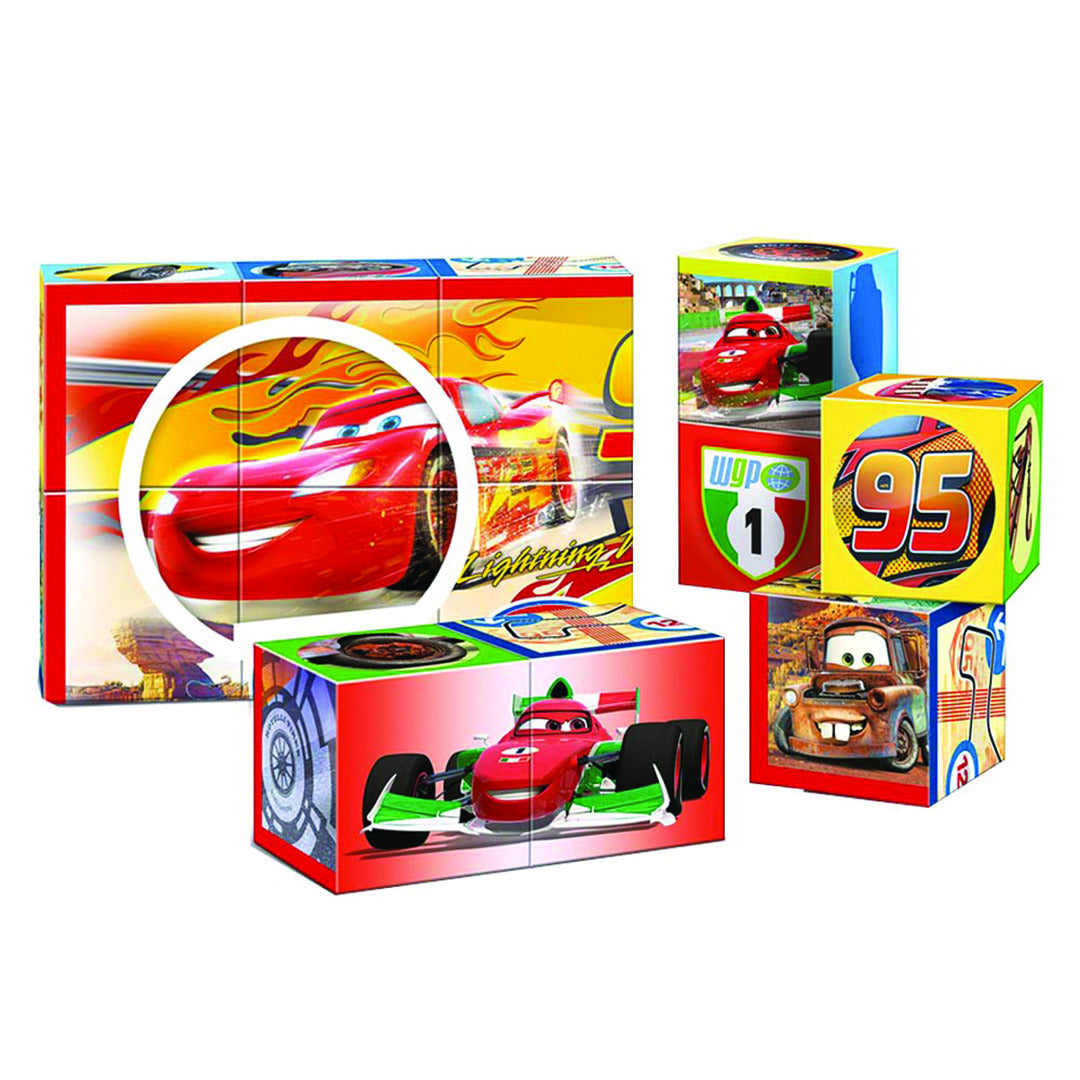 Buy Clementoni Multi Play Puzzle Cubes Disney Cars 12 Pcs | Yallatoys.com