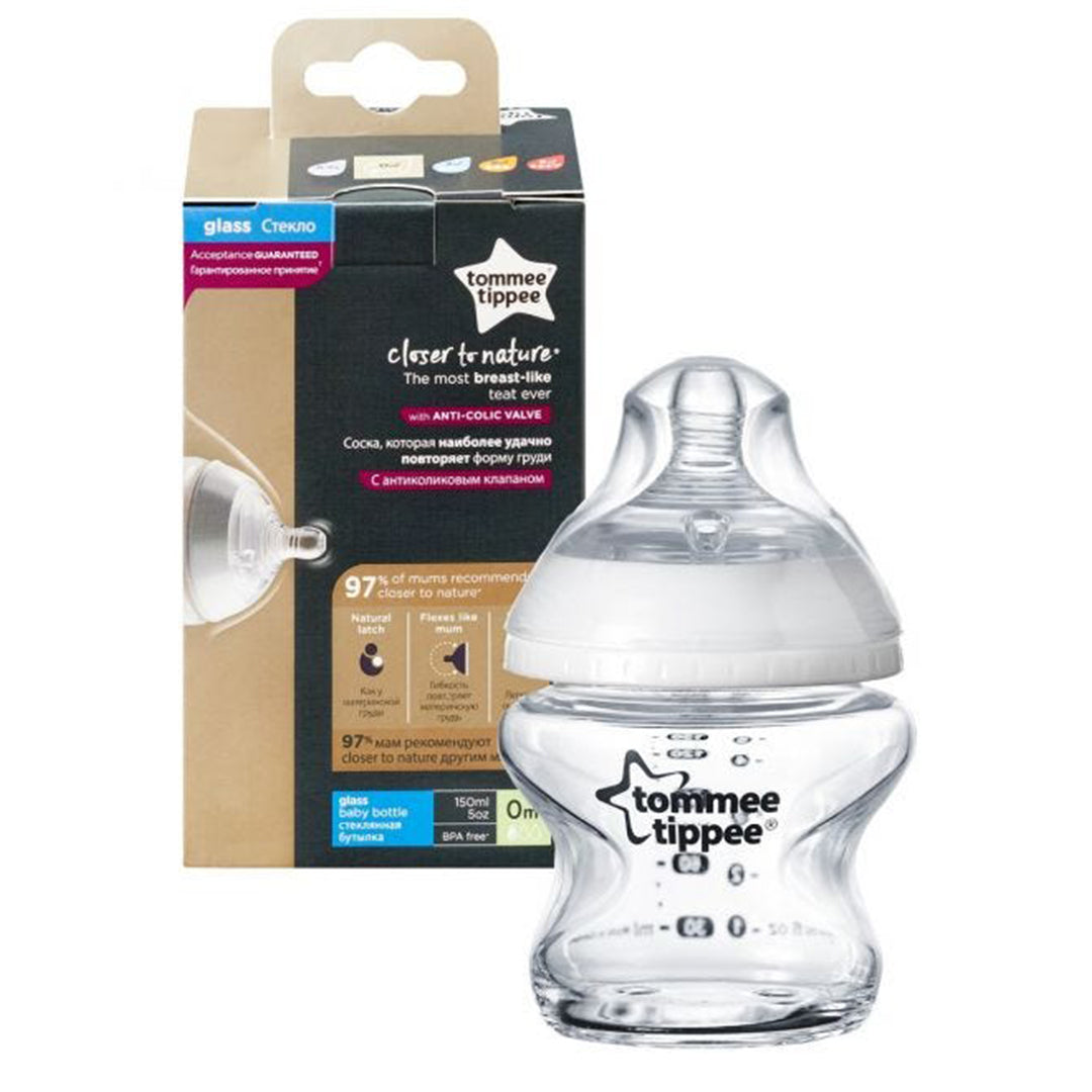 Buy Tommee Tippee Closer To Nature Feeding Bottle 150ml 1piece Plastic | Yallatoys.com