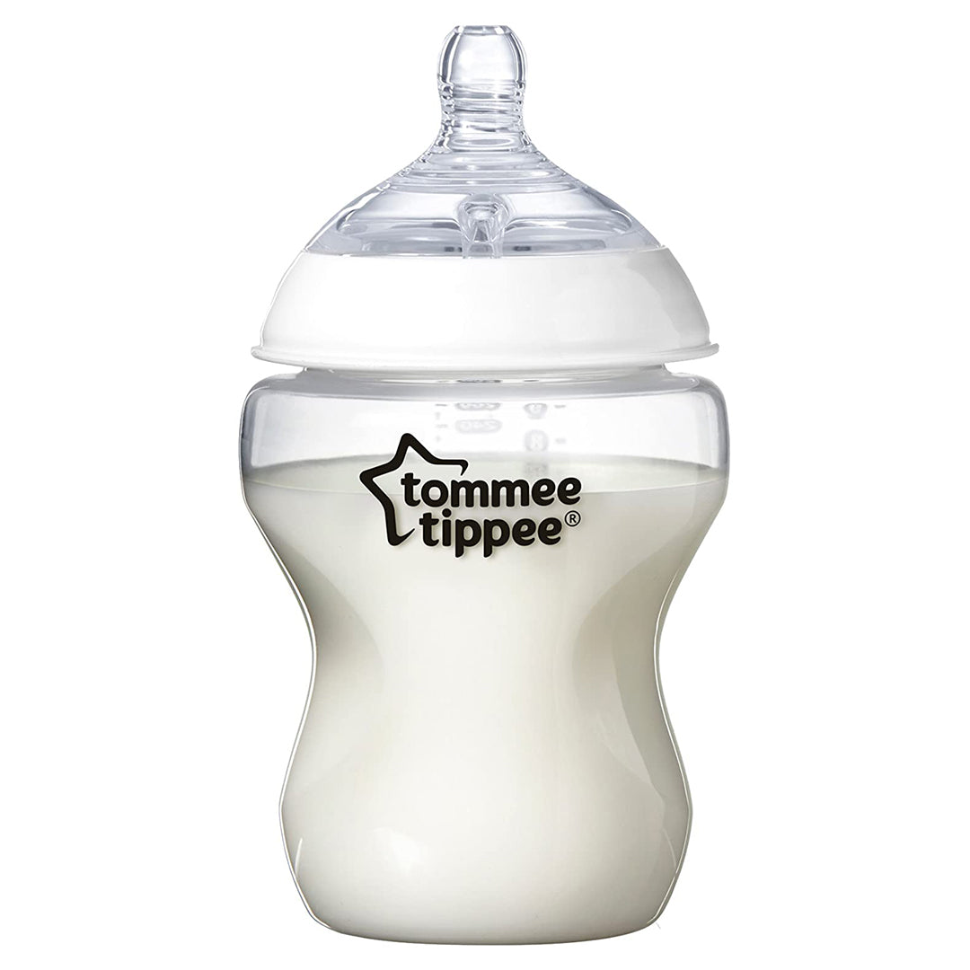 Buy Tommee Tippee Closer To Nature Feeding Bottle 260ml 6pieces Clear Set | Yallatoys.com