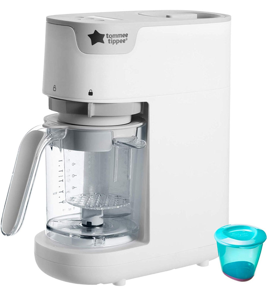 Tommee Tippee Quick Cook Baby Food Steamer Blender-White Tommee Tippee Yallatoys