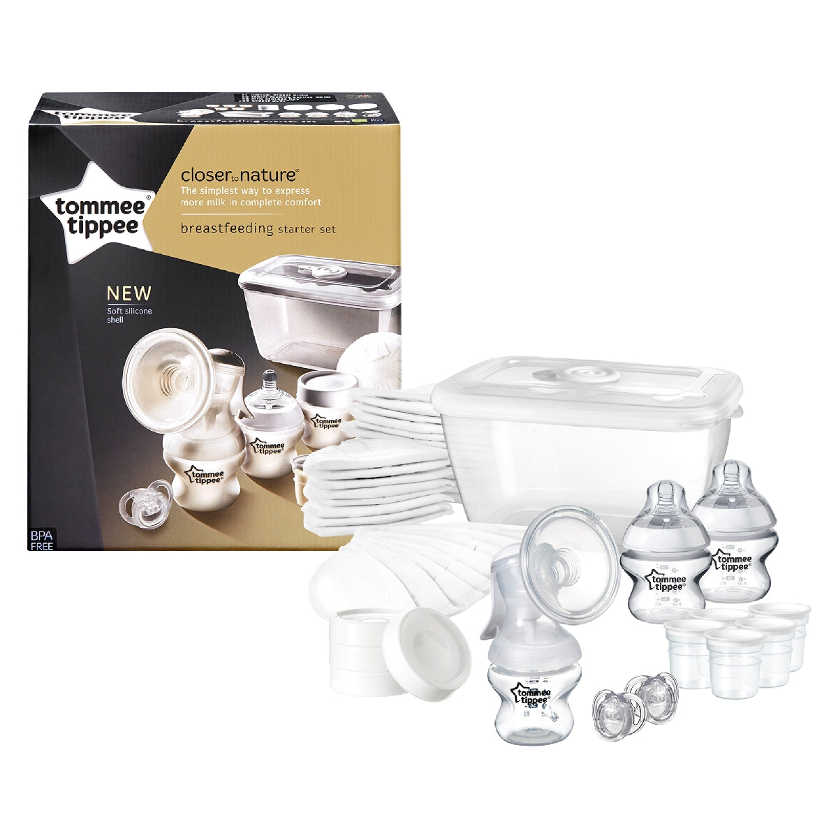 Buy Tommee Tippee Closer To Nature Breast Feeding Kit | Yallatoys.com