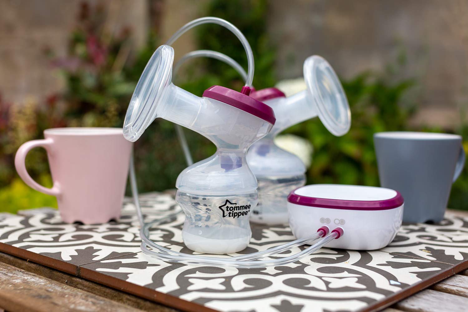 Buy Tommee Tippee Made For Me Double  Electric Breast Pump  Very Quiet Usb Rechargeable & Portable Unit With Massage & Express Modes | Yallatoys.com