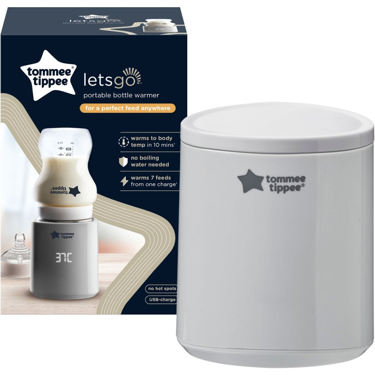 Tommee Tippee   On The Go Bottle Warmer Tommee Tippee Yallatoys
