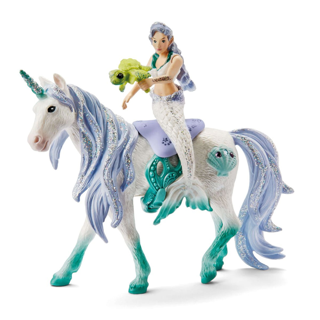Buy Schleich Mermaid Riding On Sea Unicorn | Yallatoys.com
