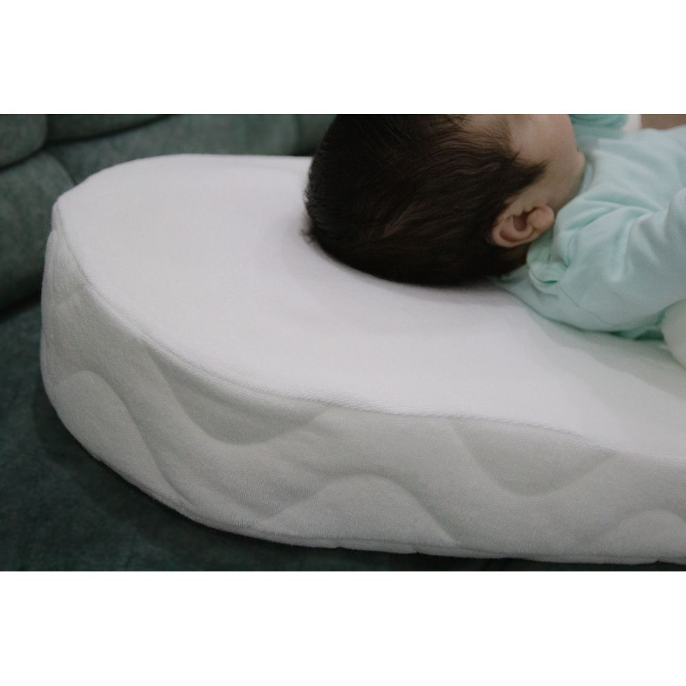 Babyjem Anti Colic Sleeping Pillow With Cherry Seed White Babyjem Yallatoys