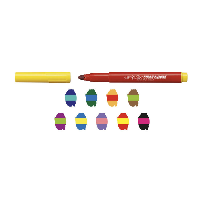 Buy Carioca Magic Felt Tip Pens Color Change 10pcs | Yallatoys.com