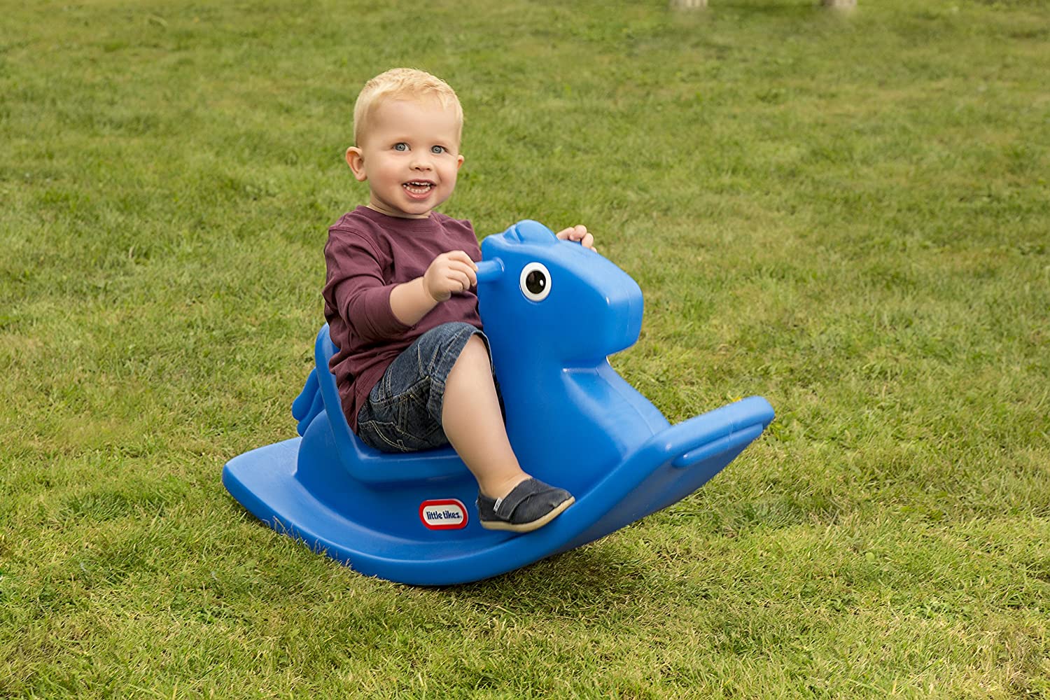 Buy Little Tikes Rocking Horse Blue | Yallatoys.com
