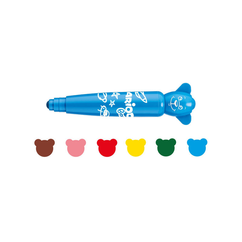 Buy Carioca Teddy Markers Baby 12pcs | Yallatoys.com