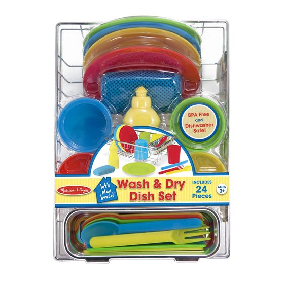 Buy Let S Play House! Wash   Dry Dish Set | Yallatoys.com