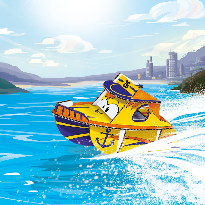 Buy Carioca Coloring Set Create & Color Mr Boat 3D | Yallatoys.com