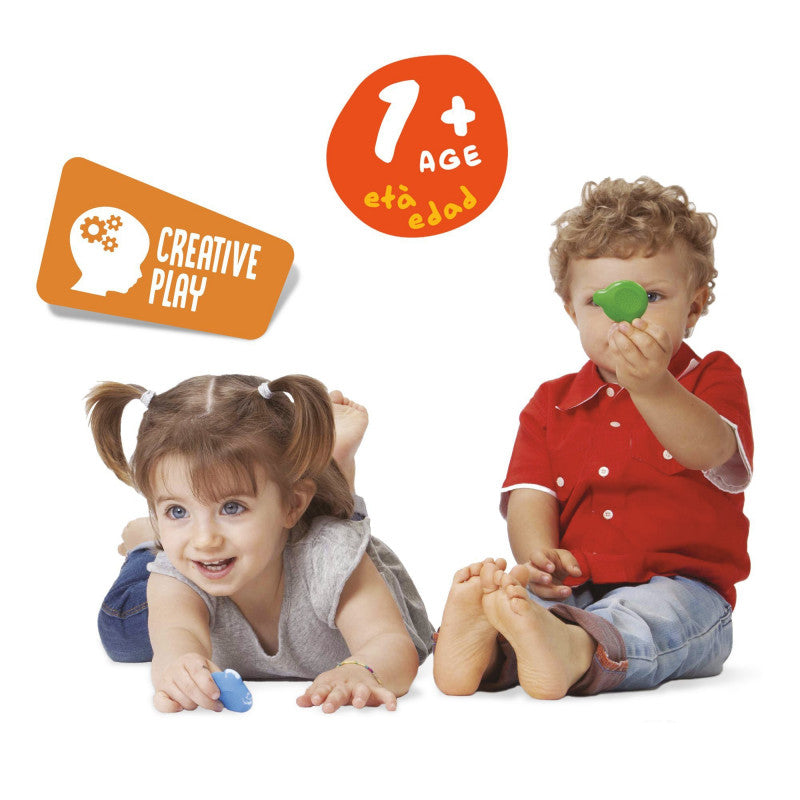 Buy Carioca Bear Wax Pencils Set Of 6 | Yallatoys.com