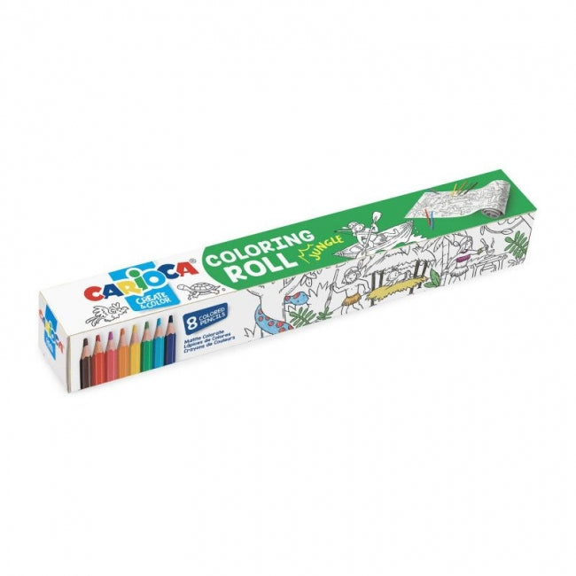 Buy Carioca Roll Jungle & 8pcs Color Pencil Set | Yallatoys.com
