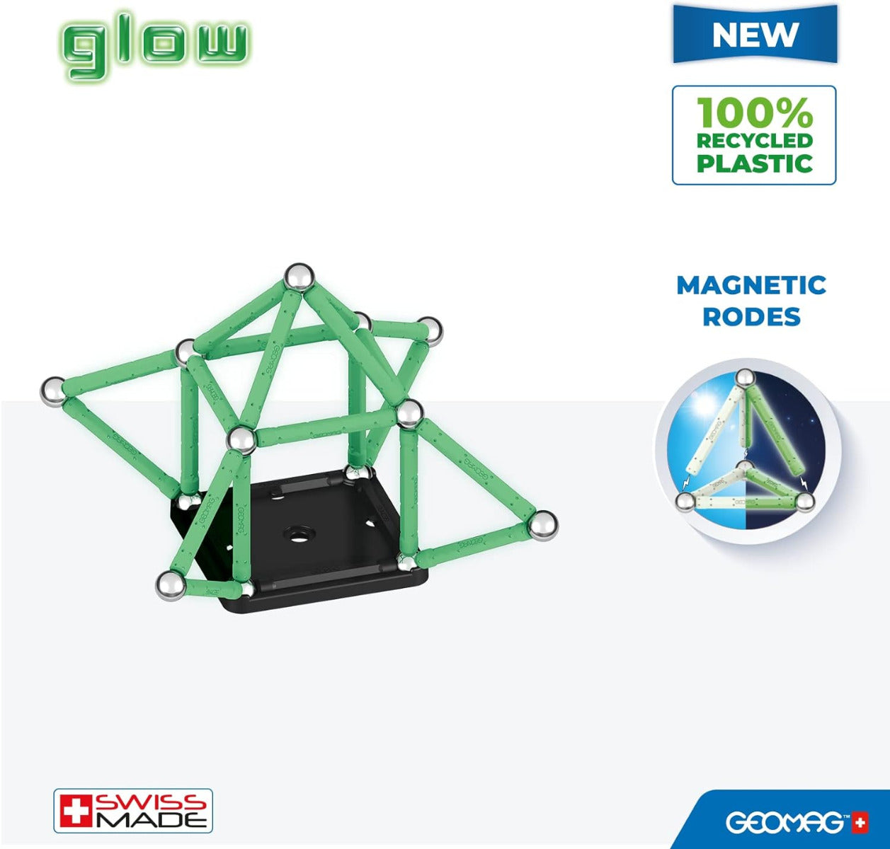 42 Piece Glow Magnetic Set
