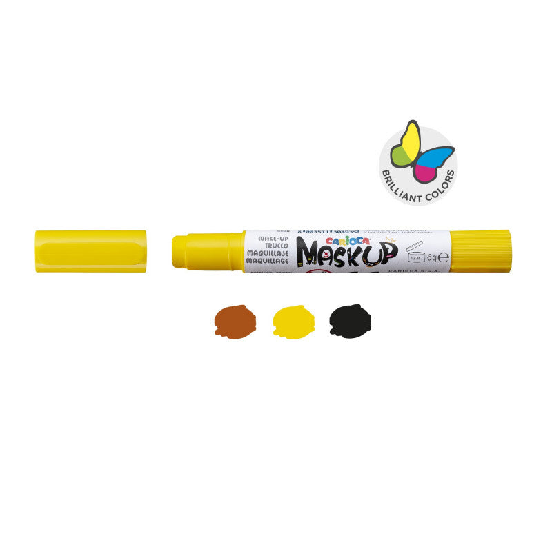 Buy Carioca Face Paint Mask Up Animals 3pcs | Yallatoys.com