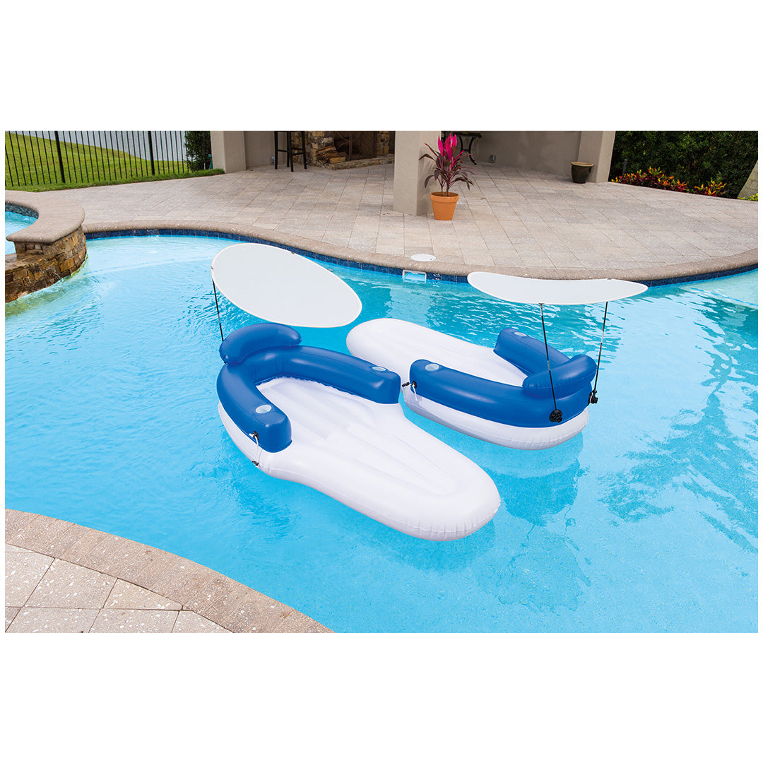 Buy Bestway Coolerz Double The Fun Lounge 1.98M X 1.04M | Yallatoys.com