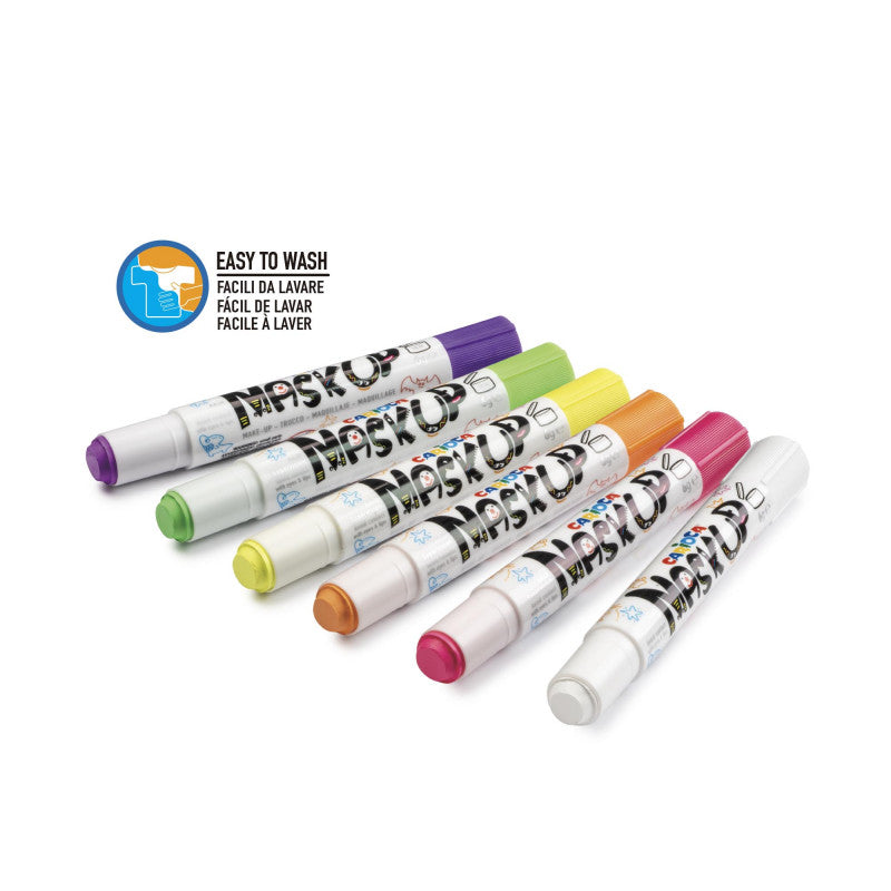 Buy Carioca Make Up Mask Up Neon 6pcs | Yallatoys.com