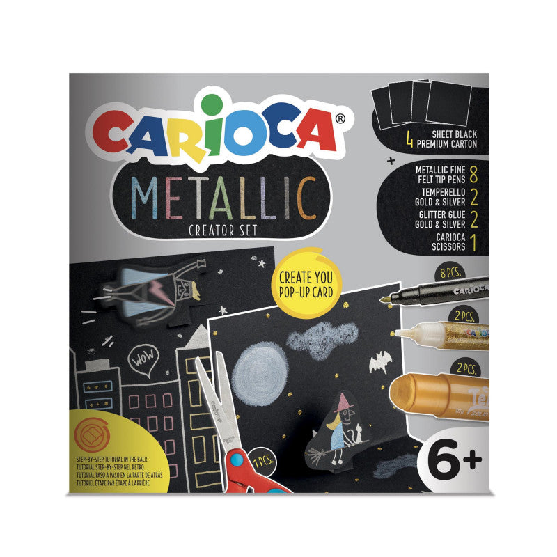 Buy Carioca Coloring Metallic Creator Set | Yallatoys.com