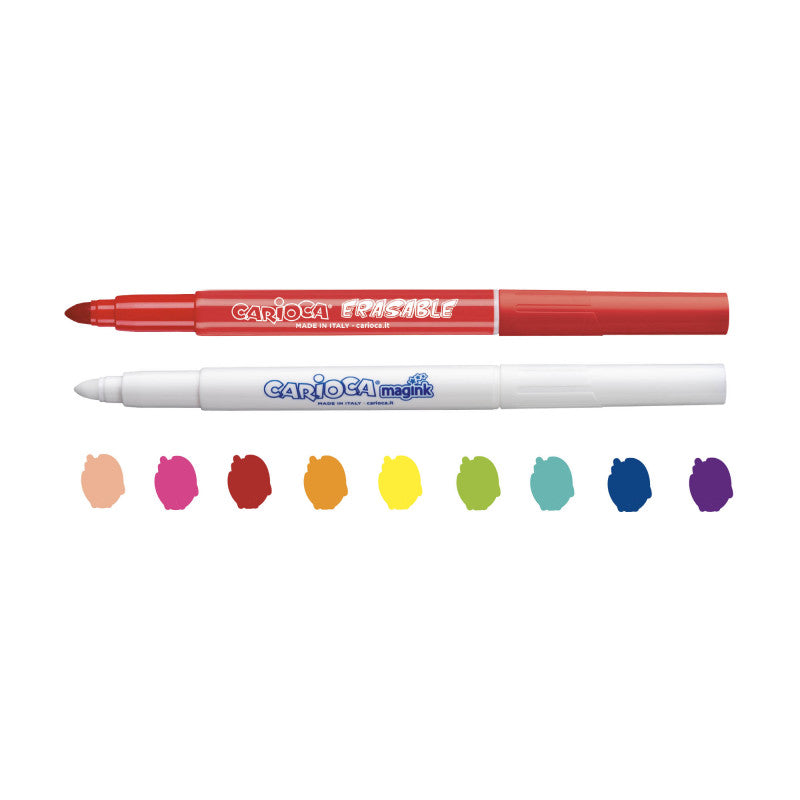 Buy Carioca Magic Felt Tip Pens Erasable 10pcs | Yallatoys.com