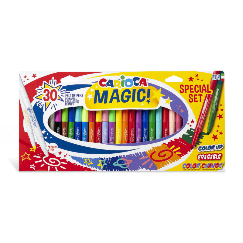 Buy Carioca Magic Felt Tip Pens Magic Markers 30pcs | Yallatoys.com