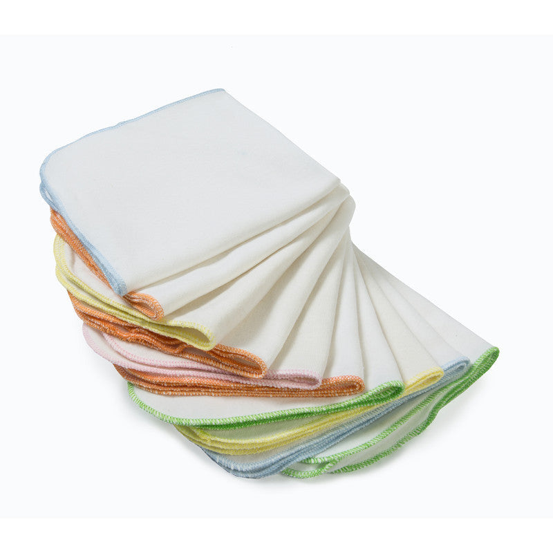 Babyjem Baby Hanky 10 Pcs White 20X20 Cm Babyjem Yallatoys