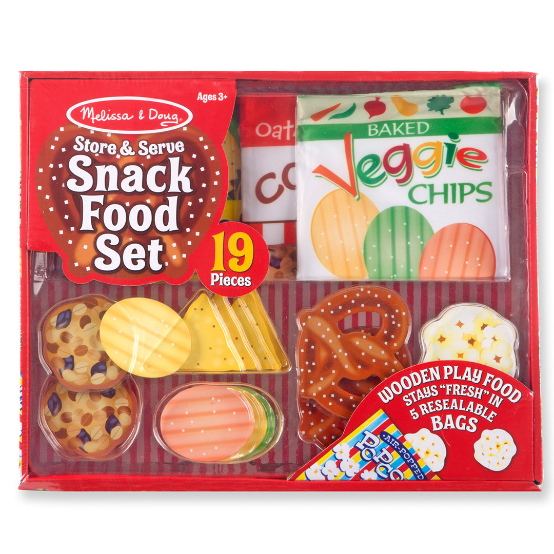 Buy Melissa & Doug Store Serve Snack Food Set | Yallatoys.com