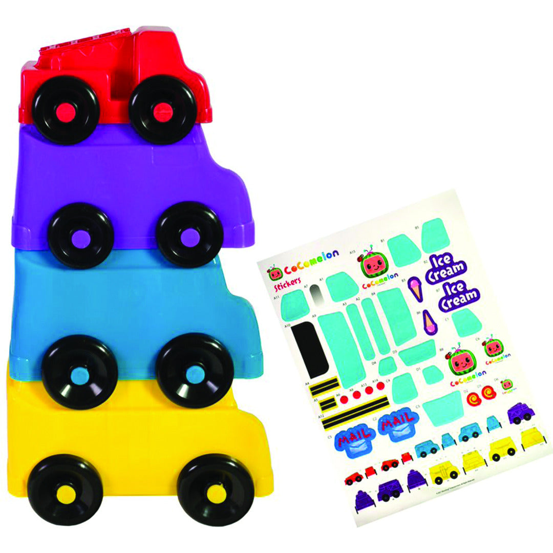 Buy Cocomelon Fun Stacking Vehicles | Yallatoys.com