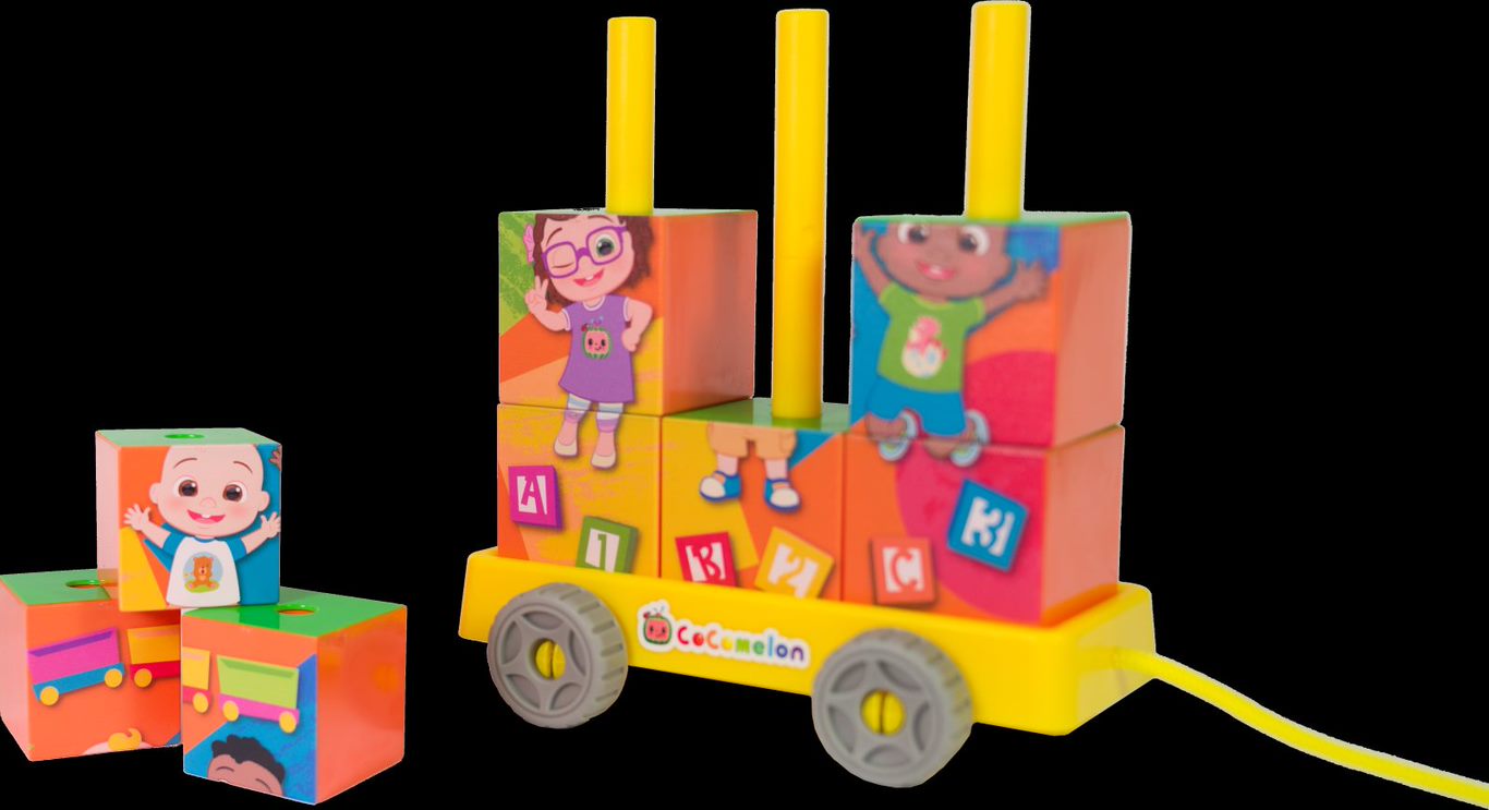Buy Cocomelon Stacking Wall Cube Car | Yallatoys.com