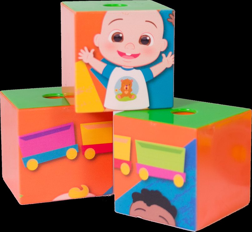 Buy Cocomelon Stacking Wall Cube Car | Yallatoys.com