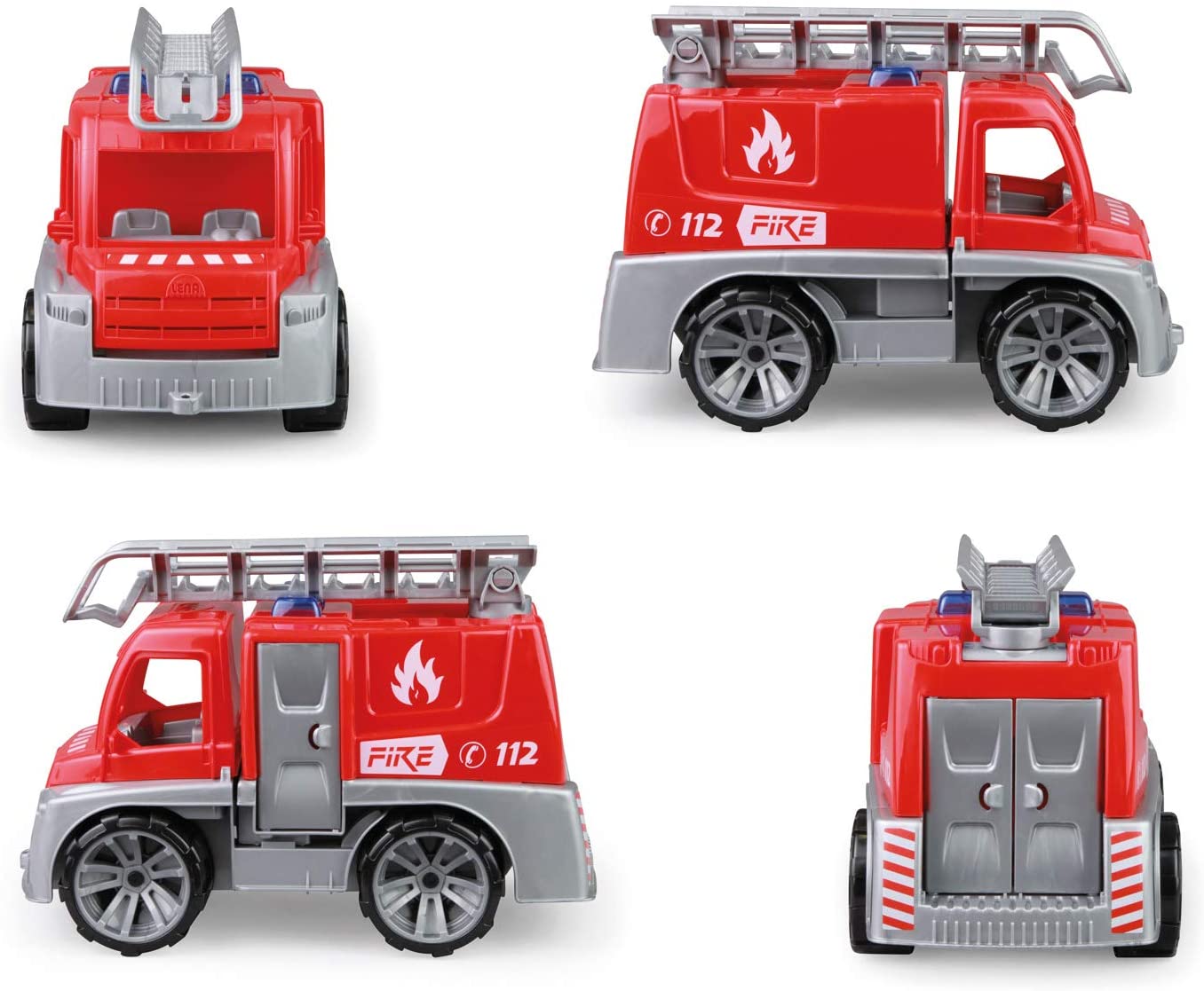 Buy Lena Toys Truxx Firebrigade With Ladder | Yallatoys.com