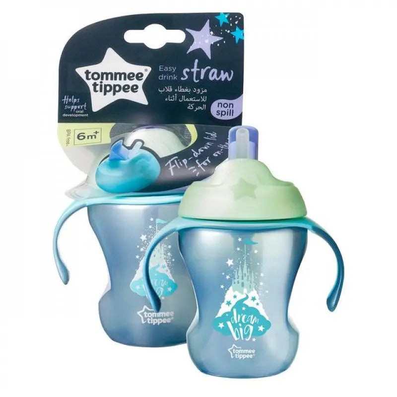 Tommee Tippee Explora Easy Drink Straw Cup 150ml Blue/Purple (Sold Separately Subject to Availability) Yallamomz Yallatoys
