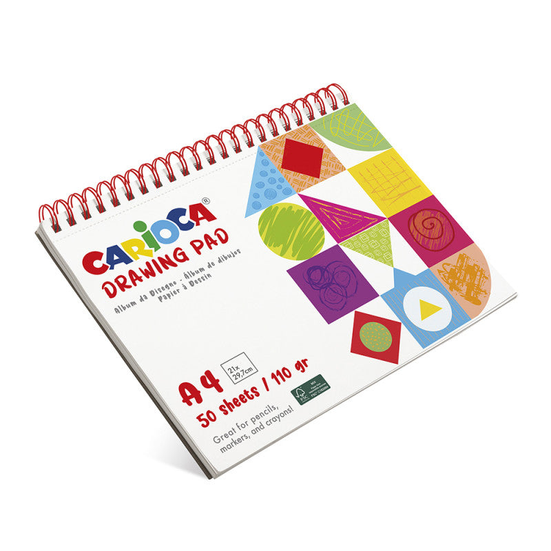 Buy Carioca Coloring Pad A4 50 Sheets | Yallatoys.com