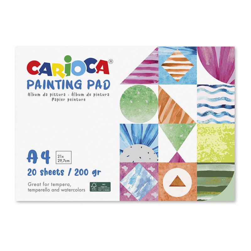 Buy Carioca Painting Pad A4 20 Sheets | Yallatoys.com