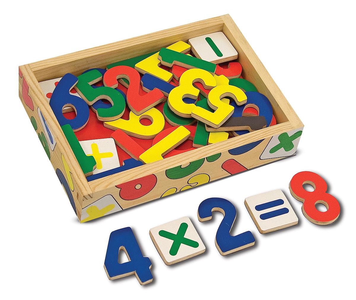 Buy Magnetic Wooden Numbers | Yallatoys.com