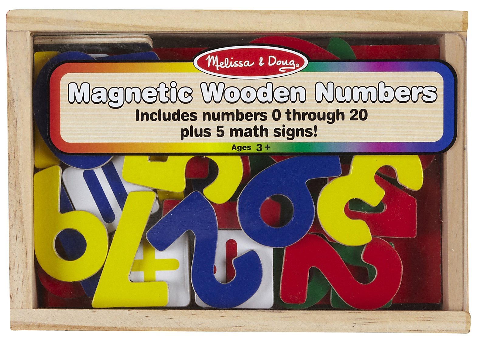 Buy Magnetic Wooden Numbers | Yallatoys.com