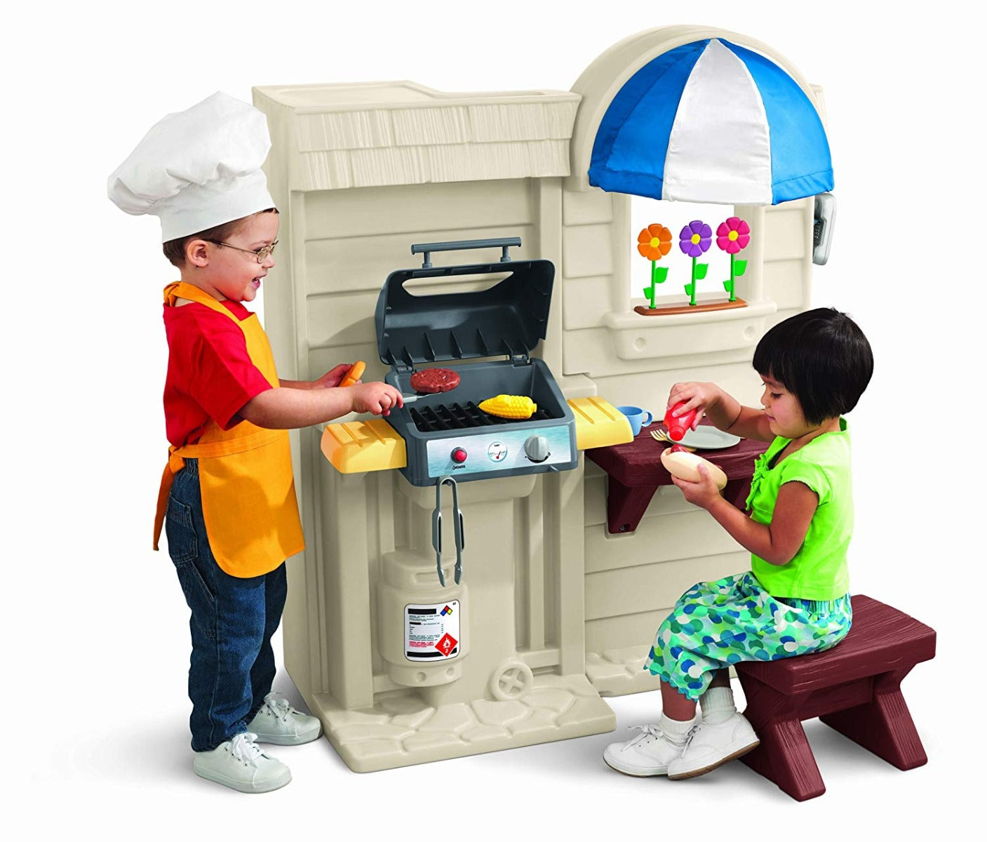 Buy Little Tikes Indoor/Outdoor Cook `N Grill Kitchen | Yallatoys.com
