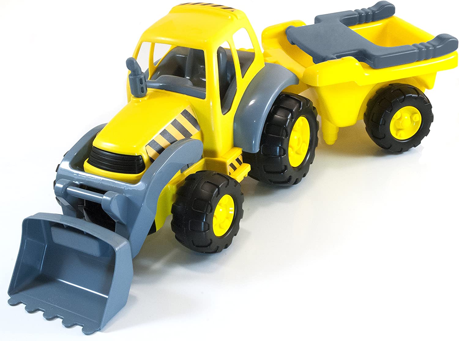 Buy Miniland Super Tractor Toy with Trailer | Yallatoys.com