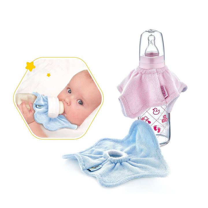 Babyjem Baby Bottle Bib Pink 0 Months+ Babyjem Yallatoys