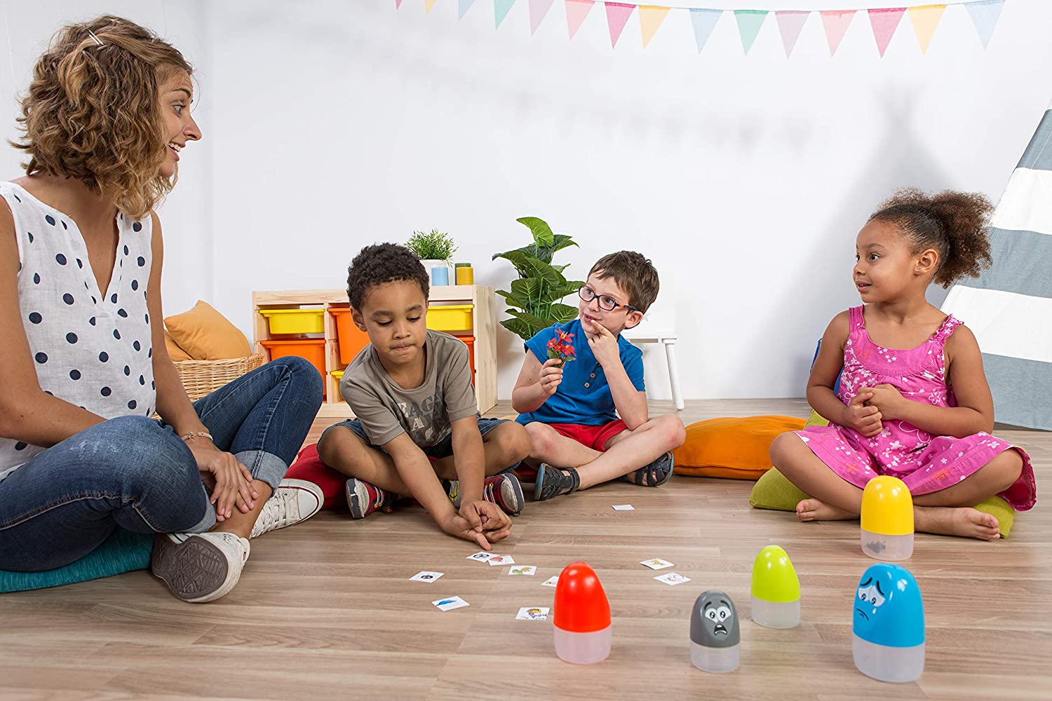 Buy Miniland Educational Emoti Capsules Playset for Kids | Yallatoys.com