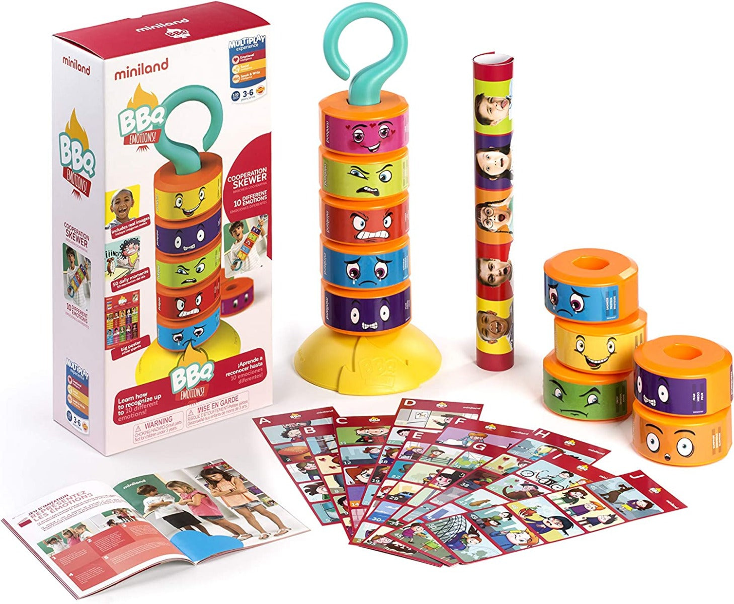 Buy Miniland Educational BBQ Emotions Game | Yallatoys.com