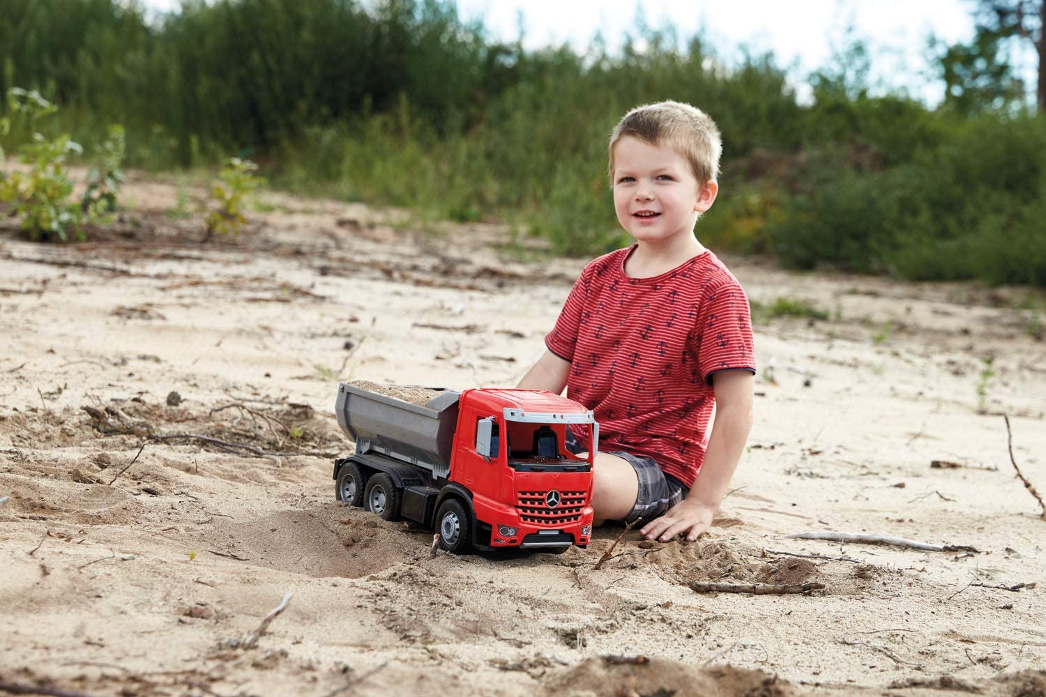 Buy Lena Toys Mercedes Benz Arocs Dump Truck | Yallatoys.com