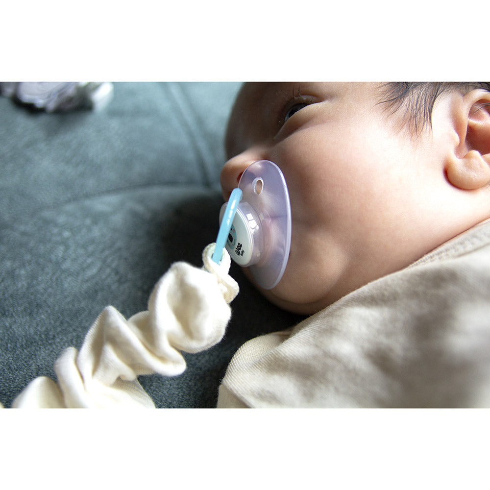 Babyjem Pacifier Hanger With Raw Silk Material(Muslin  0 Months+ - 2 Babyjem Yallatoys