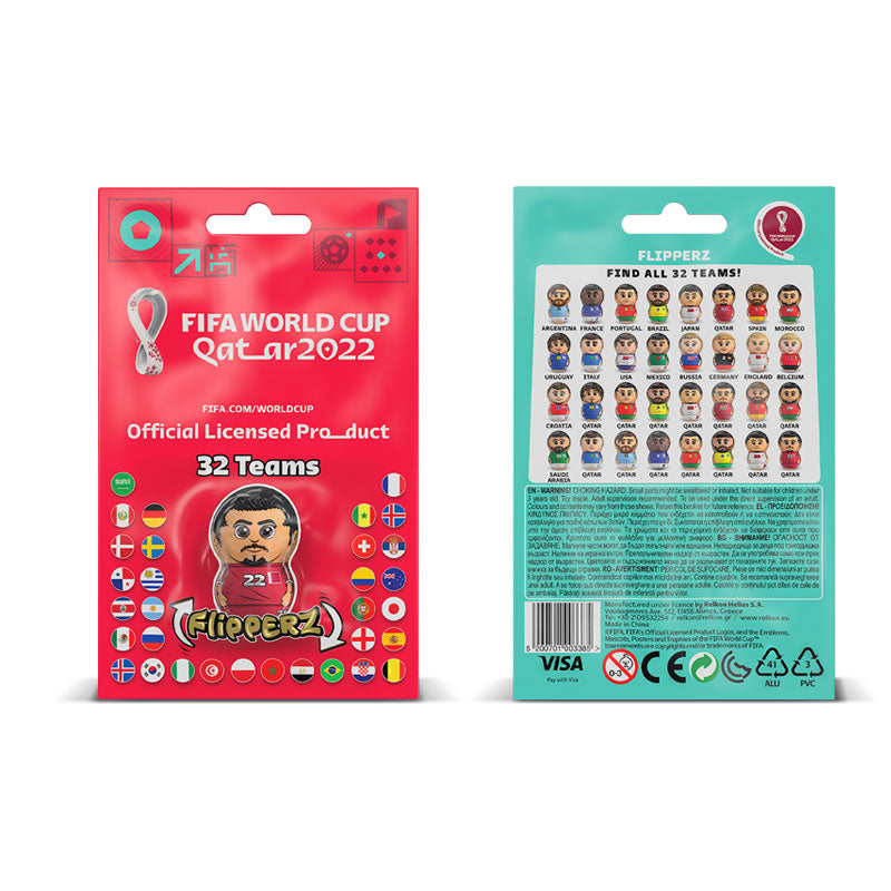 Buy Fifa World Cup Qatar 2022 Flipperz (Sold Separately Subject to Availability) | Yallatoys.com