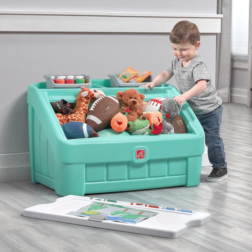 Buy Step2 Toy Box & Art Lid 2 in 1 | Yallatoys.com