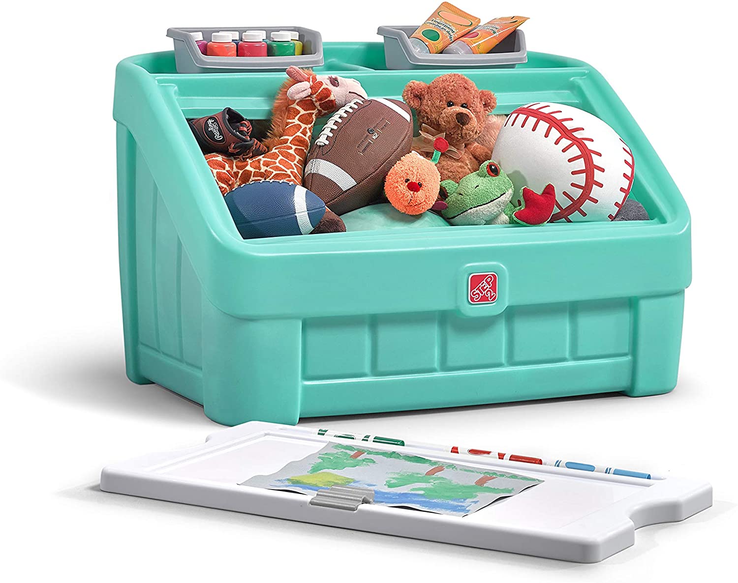 Buy Step2 Toy Box & Art Lid 2 in 1 | Yallatoys.com