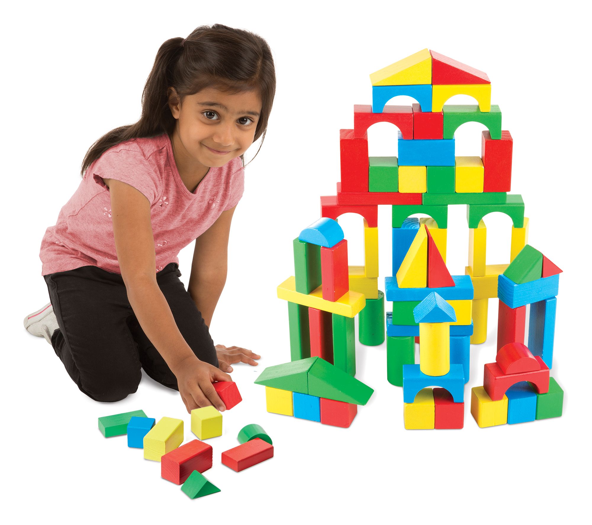 Buy 100 Wood Blocks Set#481 | Yallatoys.com
