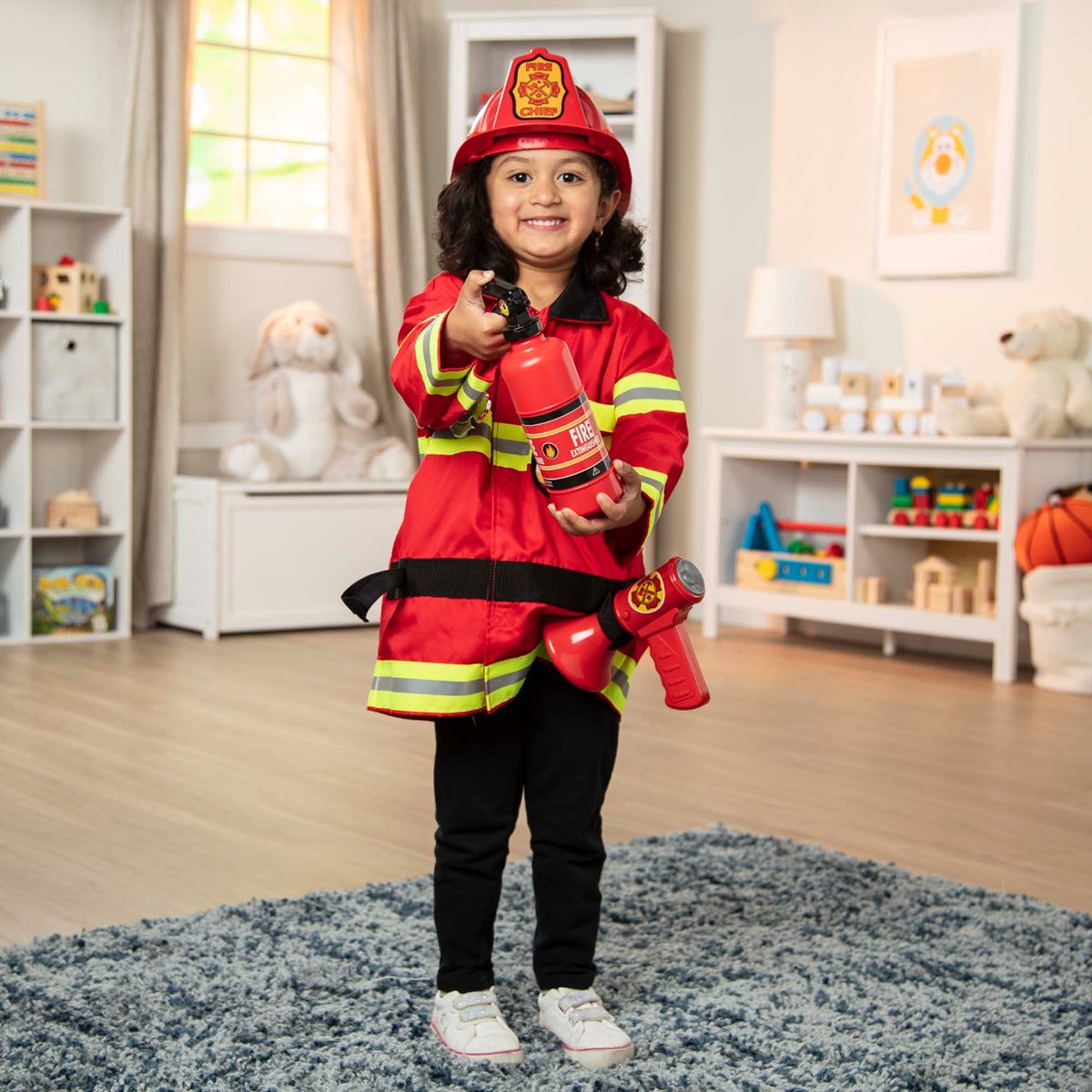 Buy Melissa & Doug Fire Chief Role Play Costume Set | Yallatoys.com