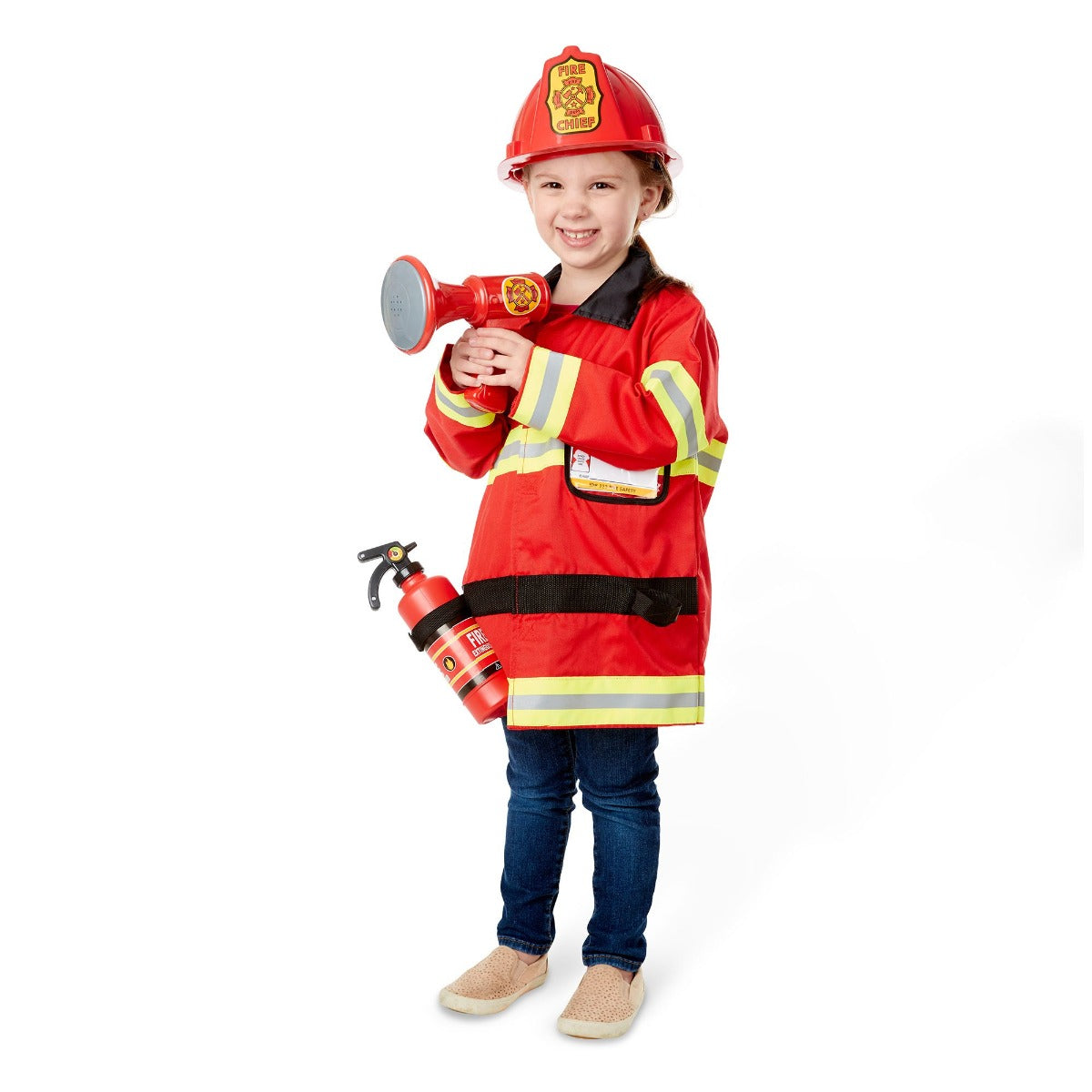 Buy Melissa & Doug Fire Chief Role Play Costume Set | Yallatoys.com