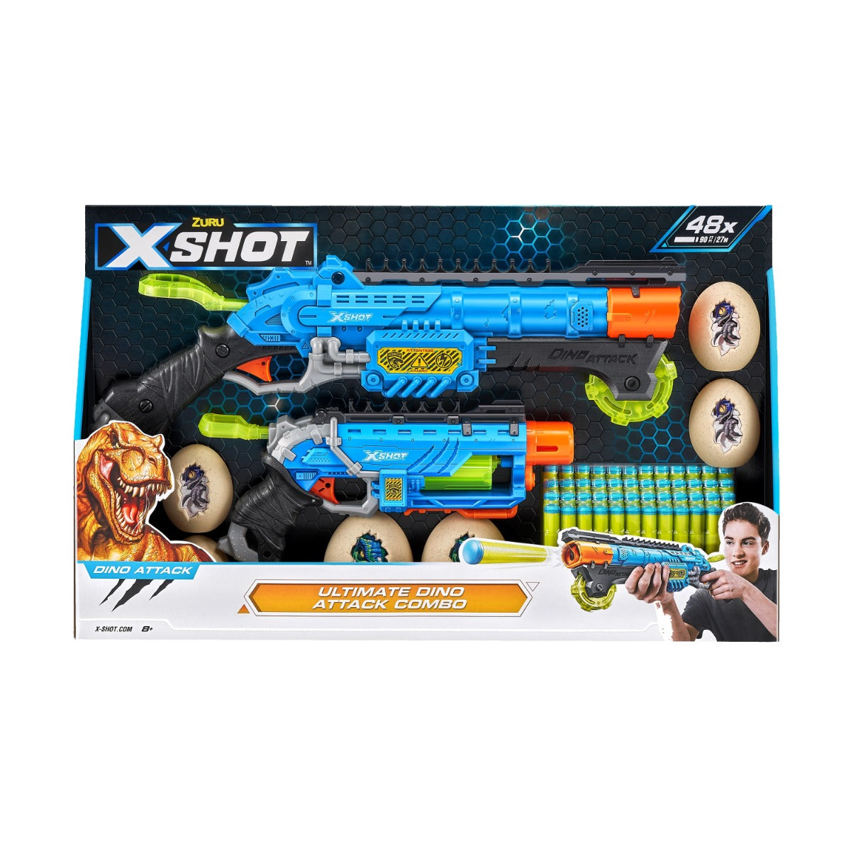 Buy X Shot-Dino Attack Combo Pack Hunter And Eliminator New | Yallatoys.com