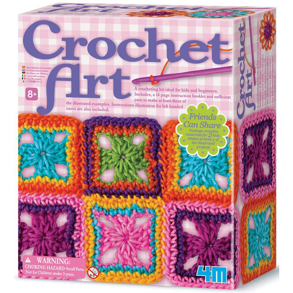 Buy 4M Crochet Art | Yallatoys.com