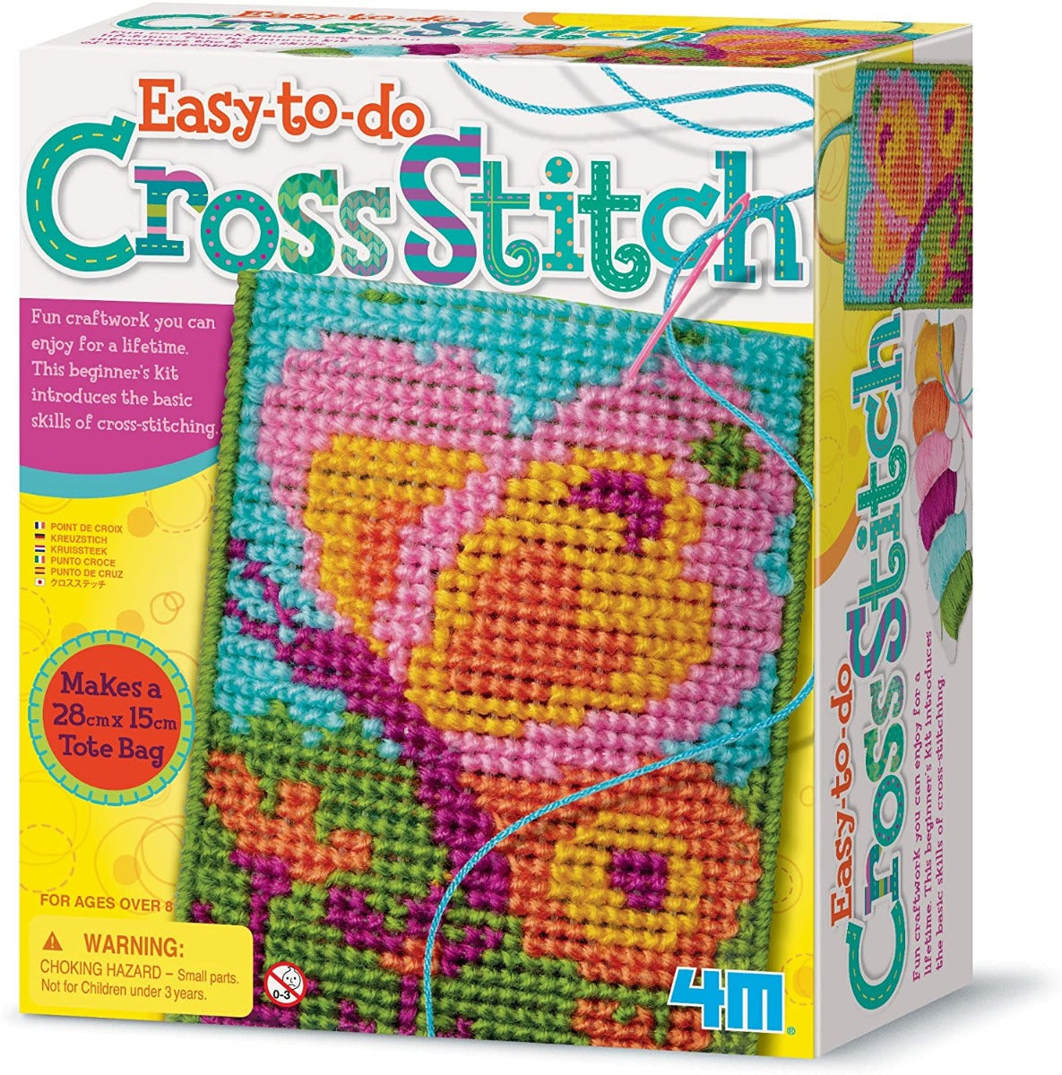Buy 4M Cross Stitch Kit Multicolor | Yallatoys.com